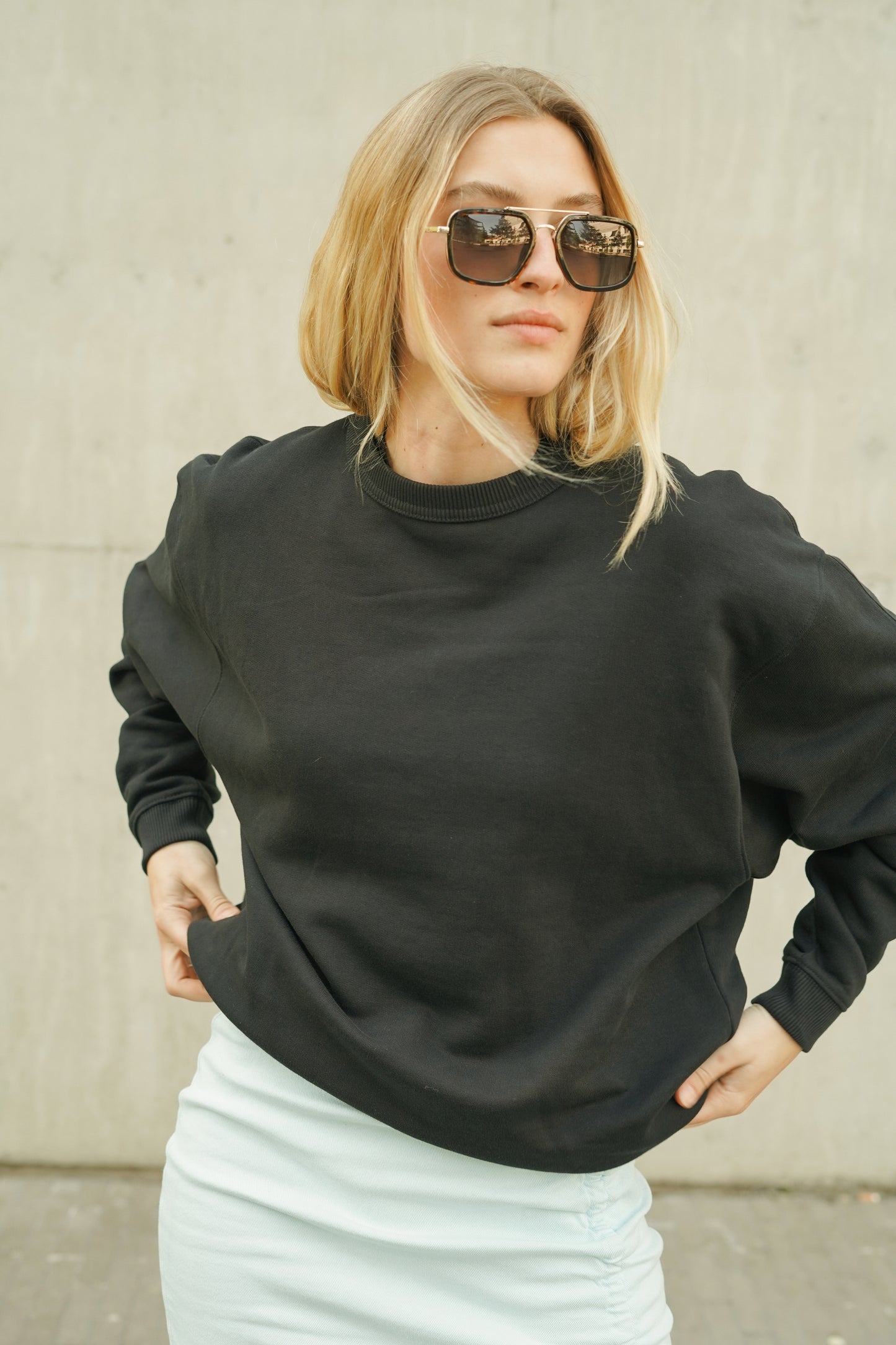 KIKI SUGARDADDY SWEATER | BLACK