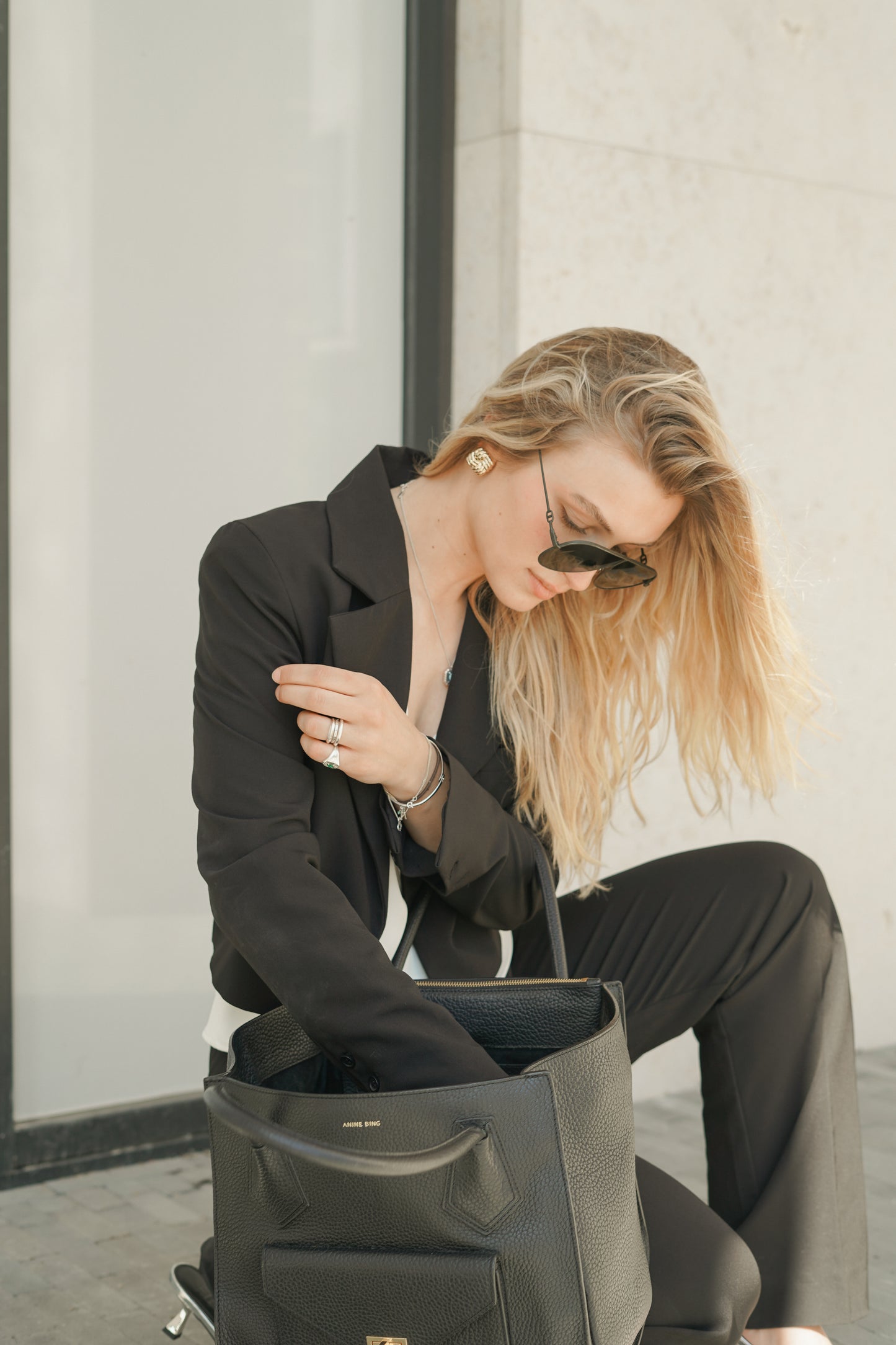 JESSY BLAZER | BLACK