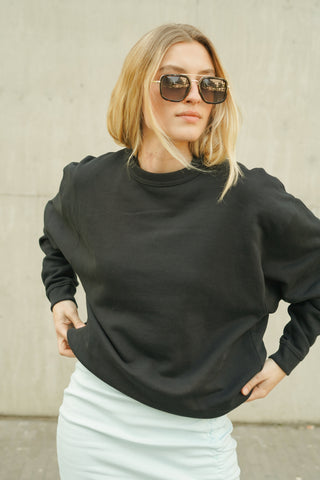 KIKI SUGARDADDY SWEATER | BLACK