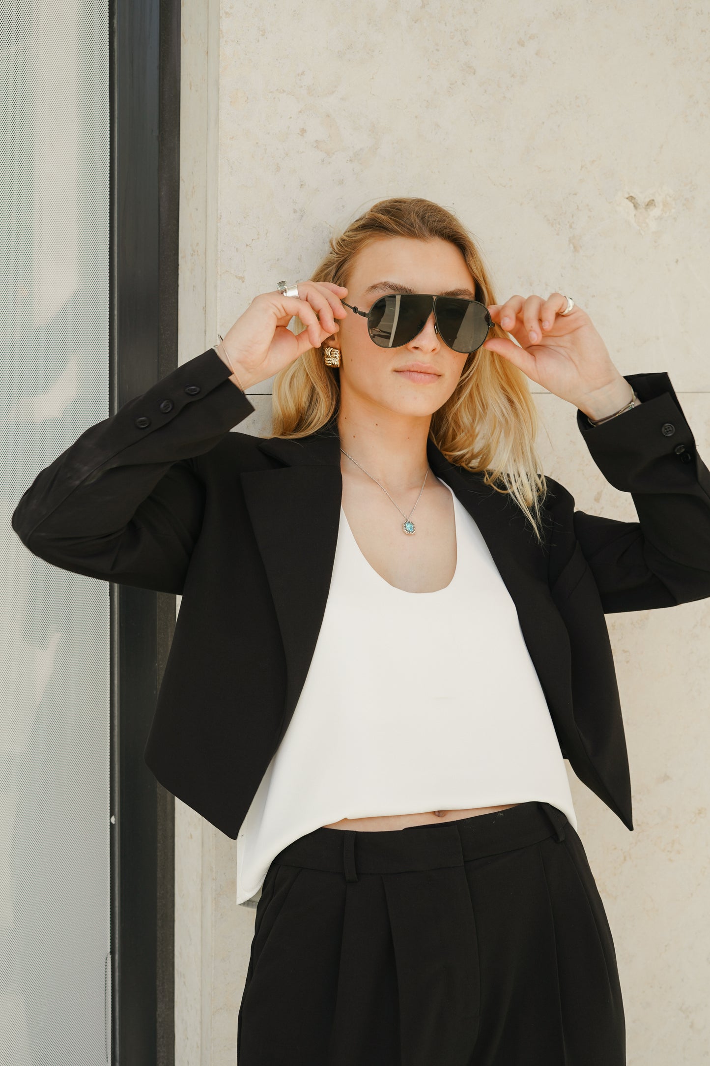JESSY BLAZER | BLACK