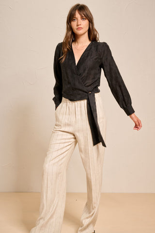 GRACIO - TOP/BLOUSSE - Black