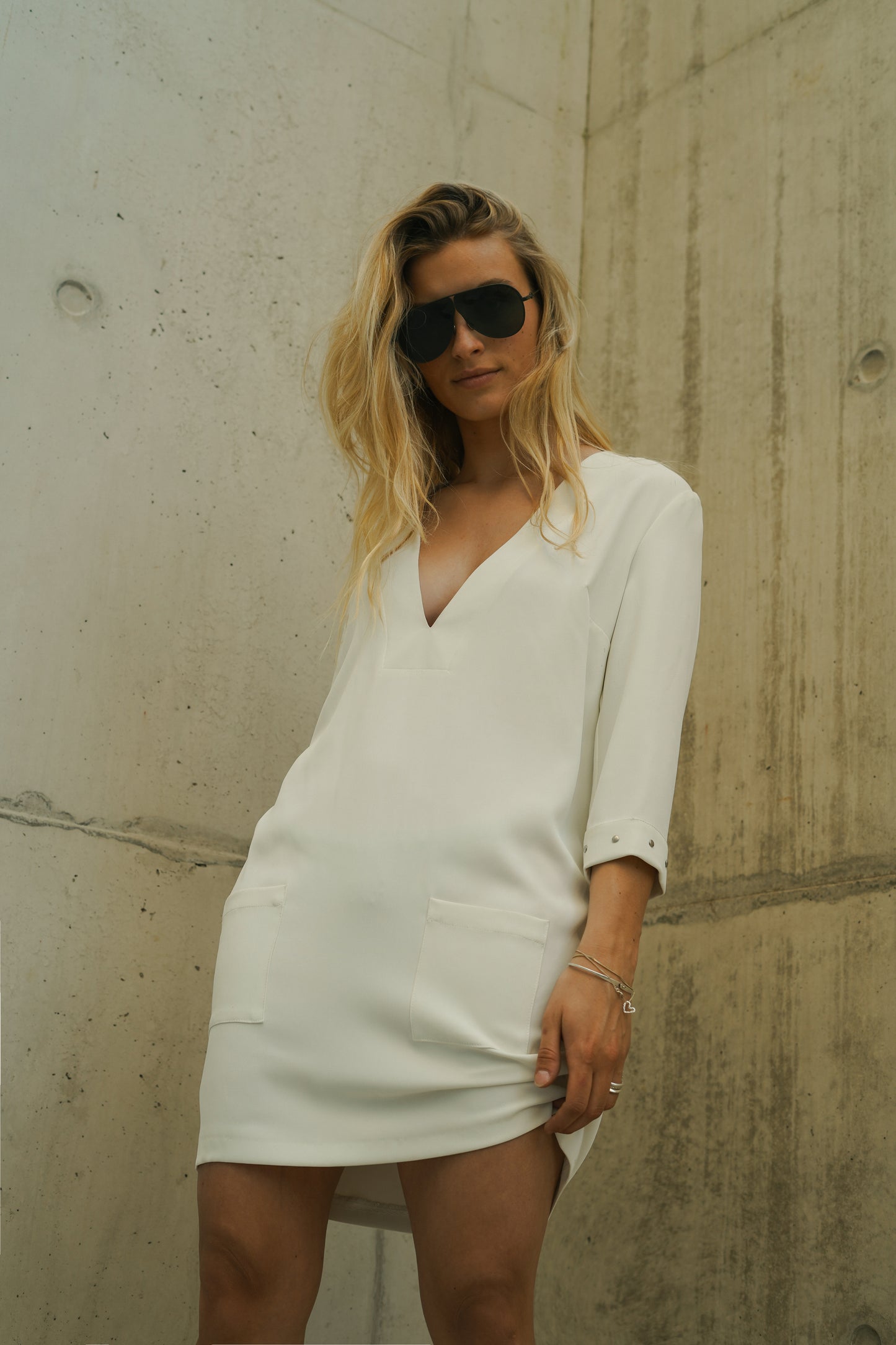 DAMARA DRESS | WHITE