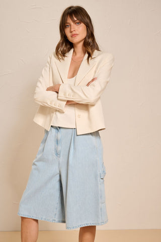 NOVA - SHORT PANTS - Blue jeans