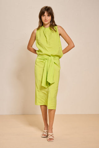 COVA SANTA - SKIRT - Lime