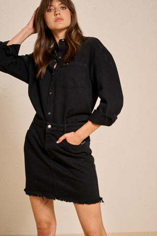 ES VEDRA - TOP/BLOUSSE - Black jeans