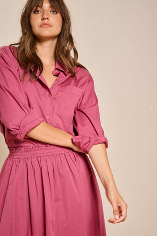 SA TRINXA - SKIRT - Dusty rose