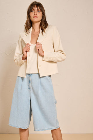 NOVA - SHORT PANTS - Blue jeans