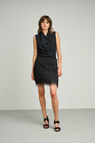 SAMIRA SKIRT | BLACK