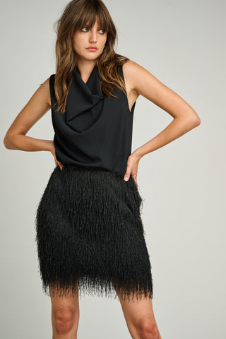 SAMIRA SKIRT | BLACK