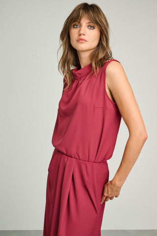 SOLENE SKIRT | WINE