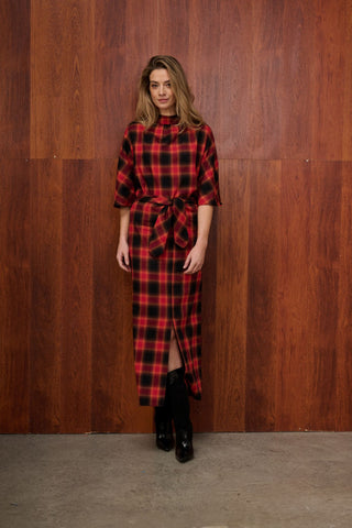 Bassa - Top/Blousse - Orange check