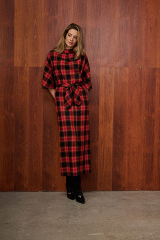 Bassa - Top/Blousse - Orange check