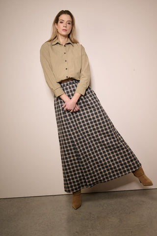 Levine skirt blue