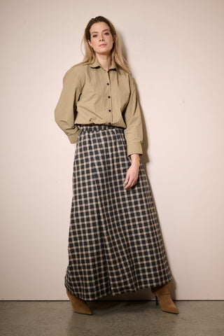 Levine skirt blue