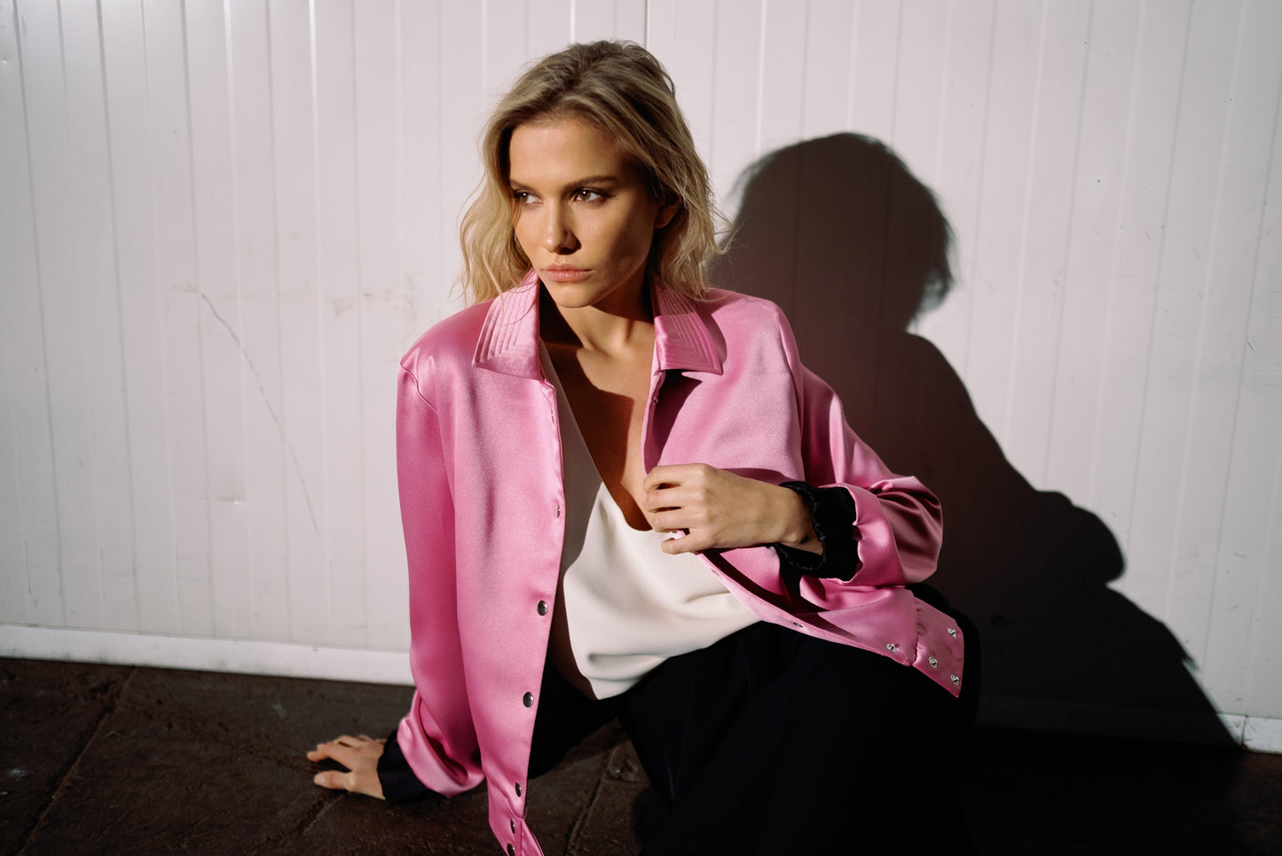 JAZELYN BOMBER JACKET | PINK