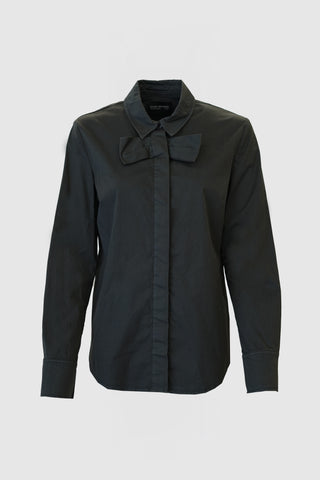 SHIRAZ COTTON SHIRT | BLACK