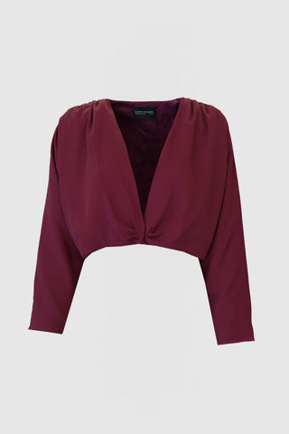 JOZELYN JACKET | WINE