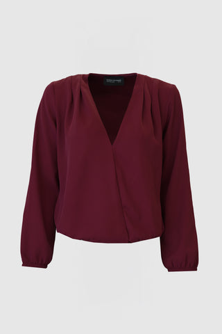 TESS BLOUSE | WINE