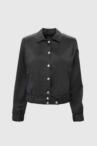 JAZELIN BOMBER JACKET | BLACK