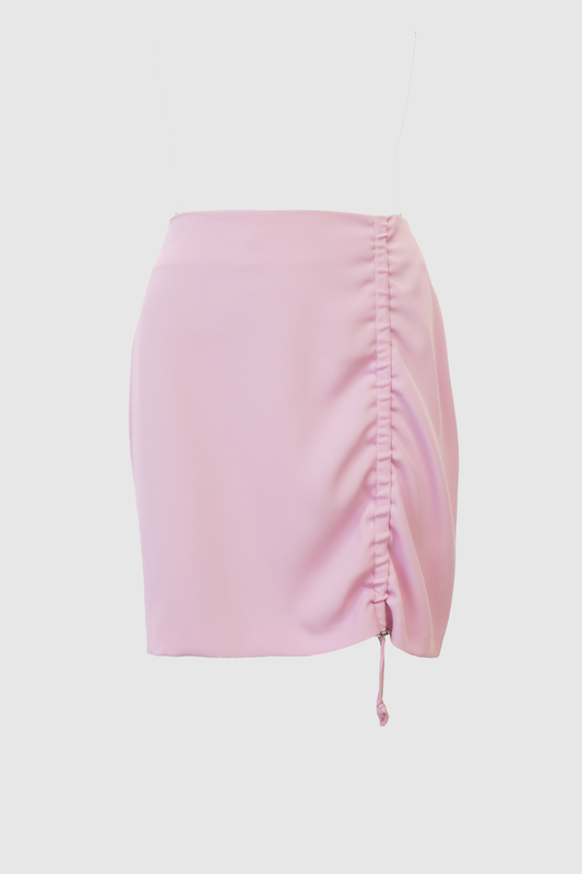 SOLENE SHORT SKIRT | PINK