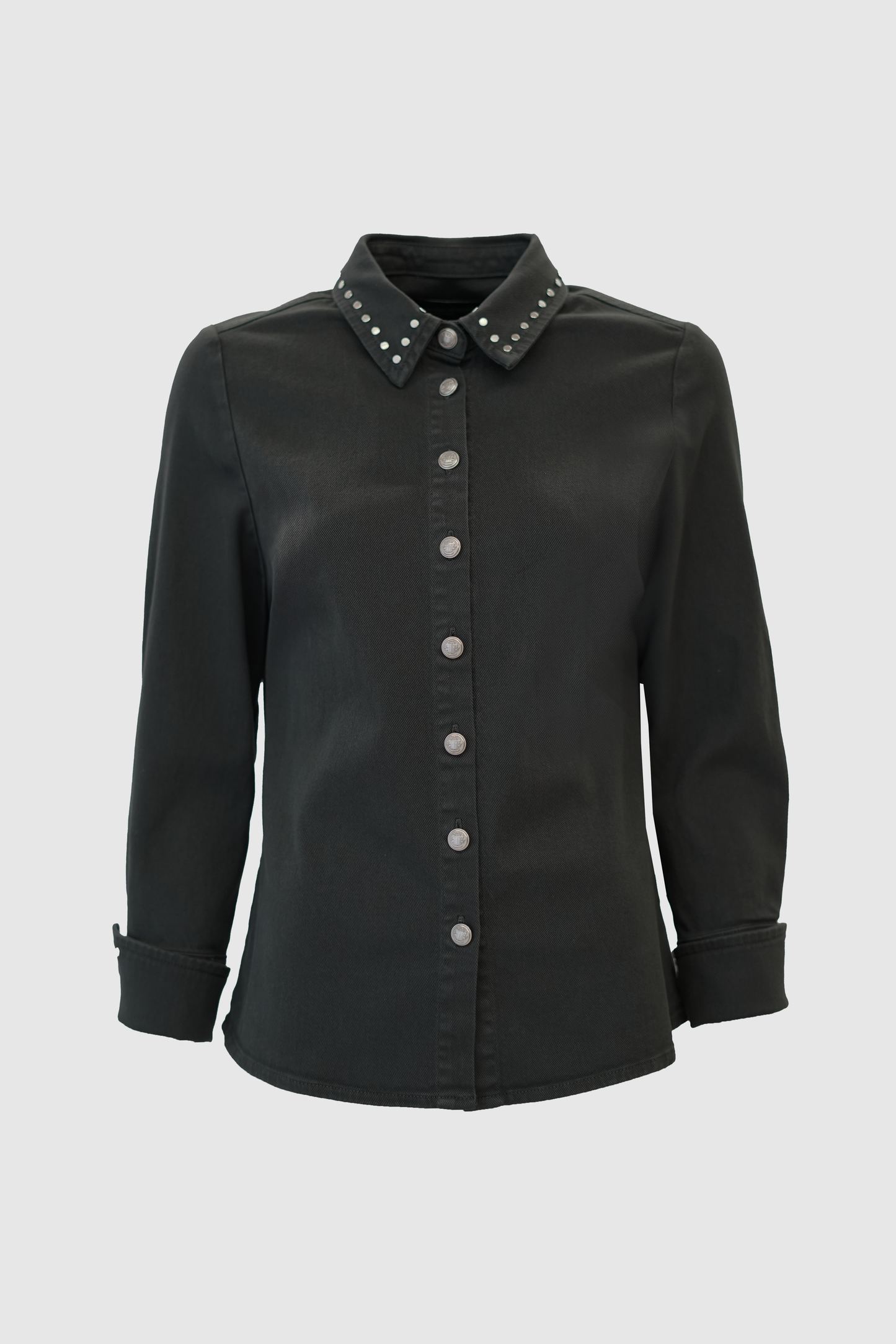 TIFFY JEANS SHIRT | BLACK