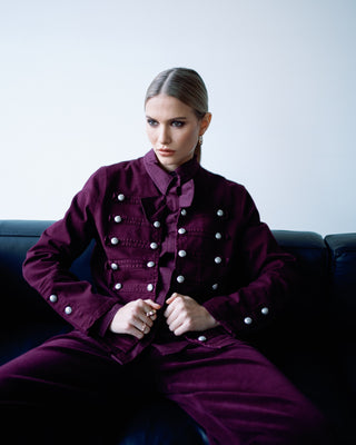 CHENIN JEANS JACKET | WINE
